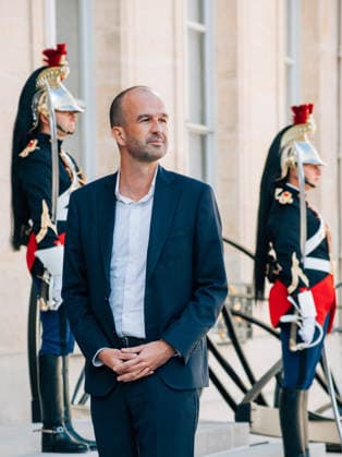 International Crisis: Meeting of Party Leaders at the Élysée Palace Faced with the international crisis, the French President brings together presidential candidates and party leaders at the Élysée Palace for a meeting 459759 2026 09 18 Paris, France Bompard, Manuel  Copyright: xOlivierxJorrionx xStarfacex STAR_459759_053