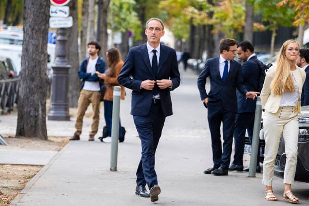Raphael Glucksmann Leaves Elysee Palace After Meeting With French President - Paris Raphaël Glucksmann after a meeting with French President at the Elysee Palace in Paris on September 18, 2026. Photo by Eliot Blondet ABACAPRESS.COM Paris France France  Copyright: xBlondetxEliot ABACAx