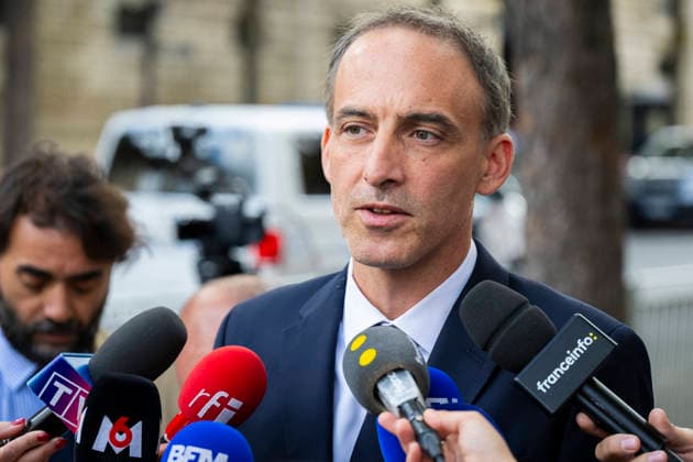 Raphael Glucksmann Leaves Elysee Palace After Meeting With French President - Paris Raphaël Glucksmann after a meeting with French President at the Elysee Palace in Paris on September 18, 2026. Photo by Eliot Blondet ABACAPRESS.COM Paris France France  Copyright: xBlondetxEliot ABACAx