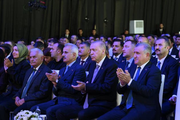 Turkish President Recep Tayyip Erdogan ISTANBUL, TURKIYE - SEPTEMBER 18: (----EDITORIAL USE ONLY - MANDATORY CREDIT - TURKISH PRESIDENCY HANDOUT - NO MARKETING NO ADVERTISING CAMPAIGNS - DISTRIBUTED AS A SERVICE TO CLIENTS----) Turkish President Recep Tayyip Erdogan attends the opening ceremony for Istanbul Airport s fourth runway and additional investments in Istanbul, Turkiye, on September 18, 2026. Turkish Presidency Handout Anadolu Istanbul Turkey. Editorial use only. Please get in touch for any other usage.  Copyright: x2026xAnadoluxTurkishxPresidencyx xHandoutx