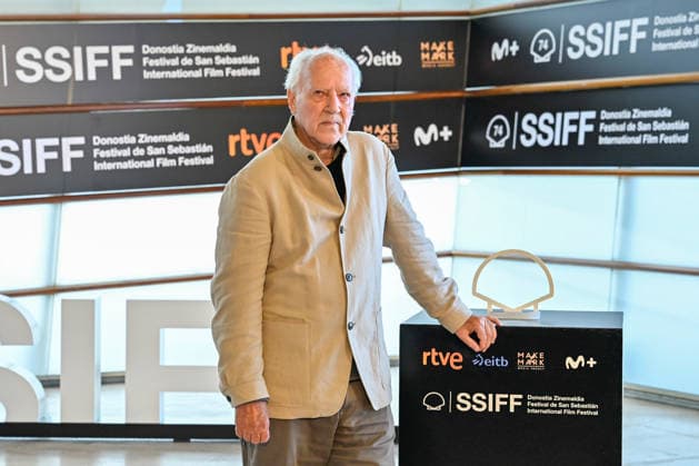 Werner Herzog Receives the Donostia Award at the San Sebastián Film Festival Director, screenwriter, producer, and actor Werner Herzog poses for the media before receiving the Donostia Award at the Kursaal on September 18, 2026, in San Sebastián, Guipúzcoa, Basque Country, Spain. Director, screenwriter, producer, and actor Werner Herzog will receive the Donostia Award in recognition of his career during the opening gala of the San Sebastián Film Festival, which will take place from September 18 to 26 for its 74th edition. The Festival’s highest honorary distinction for the German filmmaker will be accompanied by a screening of his new feature film, ‘Bucking Fastard,’ which competed at the 2026 Venice Film Festival. SEPTEMBER 18, 2026 San S  Copyright: xArnaitzxRubiox 7783893