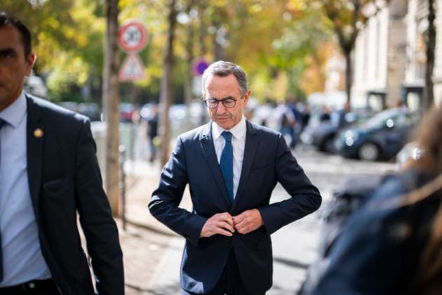 Bruno Retailleau Leaves Elysee Palace After Meeting With French President - Paris Bruno Retailleau after a meeting with French President at the Elysee Palace in Paris on September 18, 2026. Photo by Eliot Blondet ABACAPRESS.COM Paris France France  Copyright: xBlondetxEliot ABACAx