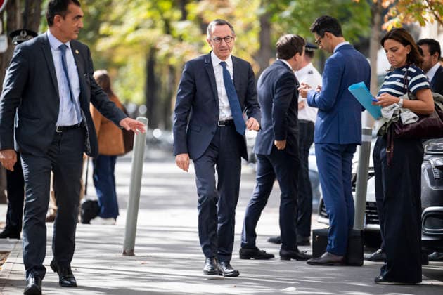 Bruno Retailleau Leaves Elysee Palace After Meeting With French President - Paris Bruno Retailleau after a meeting with French President at the Elysee Palace in Paris on September 18, 2026. Photo by Eliot Blondet ABACAPRESS.COM Paris France France  Copyright: xBlondetxEliot ABACAx