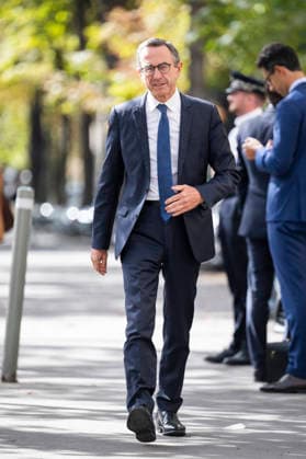 Bruno Retailleau Leaves Elysee Palace After Meeting With French President - Paris Bruno Retailleau after a meeting with French President at the Elysee Palace in Paris on September 18, 2026. Photo by Eliot Blondet ABACAPRESS.COM Paris France France  Copyright: xBlondetxEliot ABACAx