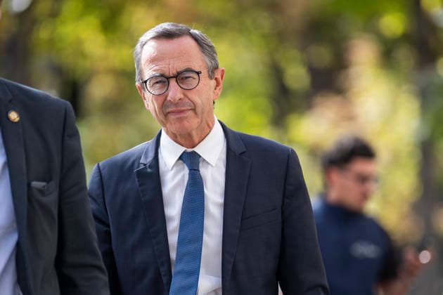 Bruno Retailleau Leaves Elysee Palace After Meeting With French President - Paris Bruno Retailleau after a meeting with French President at the Elysee Palace in Paris on September 18, 2026. Photo by Eliot Blondet ABACAPRESS.COM Paris France France  Copyright: xBlondetxEliot ABACAx