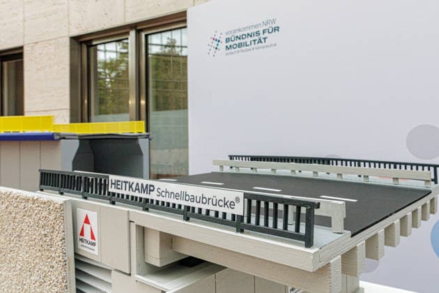 September 18, 2026, Düsseldorf: NRW 2026 Infrastructure Conference, with the theme Building and Renovating Bridges Faster, Düsseldorf, Ministry of the Environment, Nature Conservation, and Transportation, Emilie Preyer Platz 1, North Rhine-Westphalia, Germany