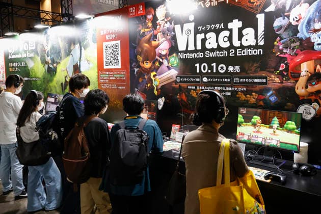 September 18, 2026, Chiba, Japan: Visitors enjoy testing video games for Nintendo Switch 2 Edition during the Tokyo Game Show (TGS) 2026 at Makuhari Messe in Chiba, near Tokyo. This year marks 30 years since the show began. A total of 1,138 companies and organizations from 53 countries participated in the largest exhibition in TGS history. The event runs through September 21. Chiba Japan  - ZUMAm191 20260918_aap_m191_049 Copyright: xRodrigoxReyesxMarinx