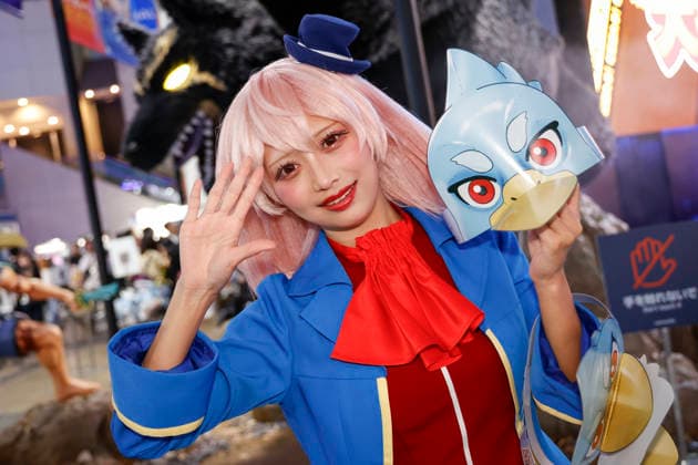 September 18, 2026, Chiba, Japan: An anime style booth assistant poses for a photo during the Tokyo Game Show (TGS) 2026 in Makuhari Messe. This year marks 30 years since the show began. A total of 1,138 companies and organizations from 53 countries participated in the largest exhibition in TGS history. The event runs through September 21. Chiba Japan  - ZUMAm191 20260918_aap_m191_068 Copyright: xRodrigoxReyesxMarinx