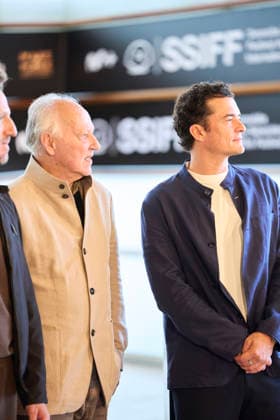 74th San Sebastian International Film Festival: Bucking Fastard Photocall Orlando Bloom, Werner Herzog attended Bucking Fastard Photocall during 74th San Sebastian International Film Festival at Kursaal Palace on September 18, 2026 in Donostia San Sebastian, Spain Photo by IMAGO MPG Donostia San Sebastian Kursaal Palace Euskadi Spain  Copyright: xMPGx
