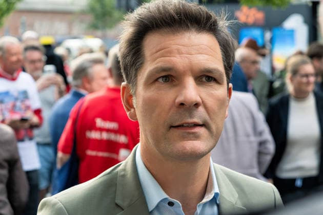 Berlin, September 18, 2026: The Berlin SPD’s campaign wrap-up event with Steffen Krach ahead of the upcoming election for the House of Representatives on September 20, 2026, at Stuttgarter Platz on Wilmersdorfer Straße