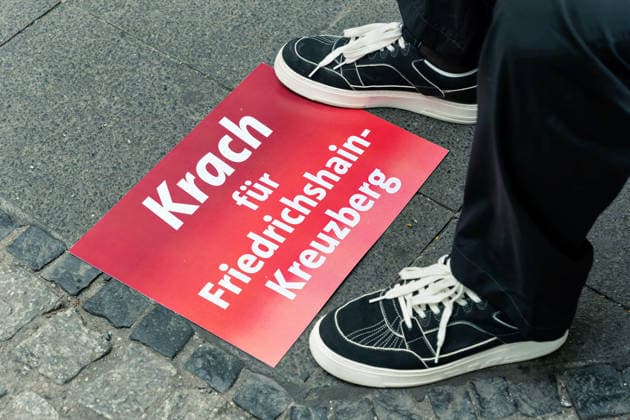 Berlin, September 18, 2026: The Berlin SPD’s campaign wrap-up event featuring Steffen Krach ahead of the upcoming House of Representatives election on September 20, 2026, at Stuttgarter Platz on Wilmersdorfer Straße