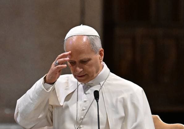 IPA88674973 - Italy, Rome, Vatican, September 18, 2026: Pope Leo XIV during the Diocesan Assembly at the Basilica of St. John Lateran in Rome. Copyright Alessia Giuliani Catholicpressphoto  Copyright: xx xAlessiaxGiuliani Catholipressphotox IPA88674973