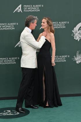 Eva Herzigova and her husband Gregorio Marsiaj at the photocall for the 20th anniversary of the Prince Albert II of Monaco Foundation at the Salle Garnier of the Monte Carlo Opera House, September 18, 2026 This exceptional event brings together numerous artists and philanthropists alongside the princely couple. Bruno Bebert, Bestimage. Photocall for the 20th anniversary of the Prince Albert II of Monaco Foundation at the Salle Garnier of the Monte Carlo Opera, September 18, 2026 This exceptional event brings together numerous artists and philanthropists alongside the princely couple Monte Carlo, Monaco  Copyright: xBrunoxBebertx xBestimagexBrunoxBebertx xBestimagex