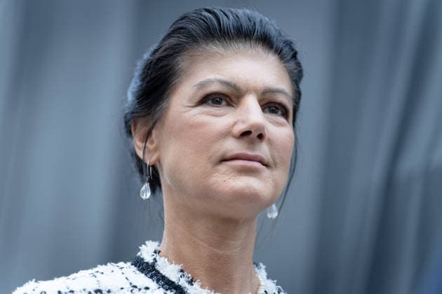 Campaign Wrap-Up, Alexanderplatz, BSW Berlin, Campaign Wrap-Up, Alexanderplatz, BSW, Sahra Wagenknecht Alliance, Rally, Sahra Wagenknecht Berlin Berlin GER