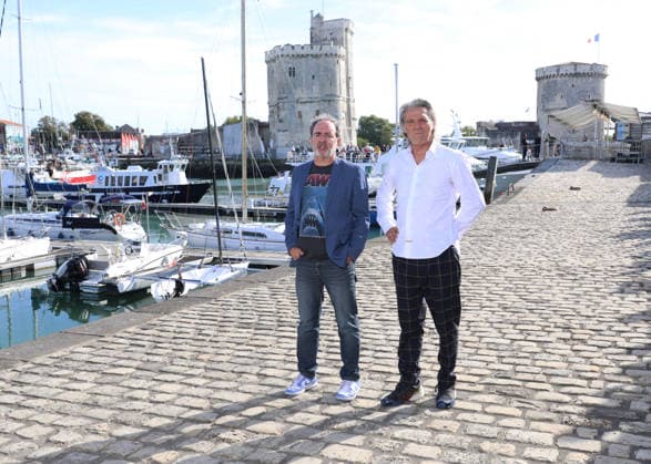 Bruno Solo and Yvan Le Bolloch at the photocall for the TV movie *Caméra Café: Opération Retraite* during the 28th edition of the La Rochelle TV Fiction Festival, September 18, 2026 Denis Guignebourg Bestimage Photocall for the TV movie *Caméra Café: Opération Retraite* at the 28th La Rochelle TV Fiction Festival on September 18, 2026, La Rochelle, France  Copyright: xDenisxGuignebourgx xBestimagexDenisxGuignebourgx xBestimagex