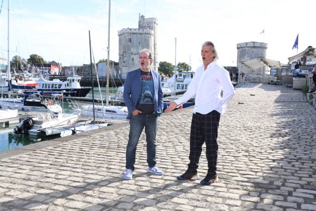 Bruno Solo and Yvan Le Bolloch at the photocall for the TV movie *Caméra Café: Opération Retraite* during the 28th edition of the La Rochelle TV Fiction Festival, September 18, 2026 Denis Guignebourg Bestimage Photocall for the TV movie *Caméra Café: Opération Retraite* at the 28th La Rochelle TV Fiction Festival on September 18, 2026, La Rochelle, France  Copyright: xDenisxGuignebourgx xBestimagexDenisxGuignebourgx xBestimagex