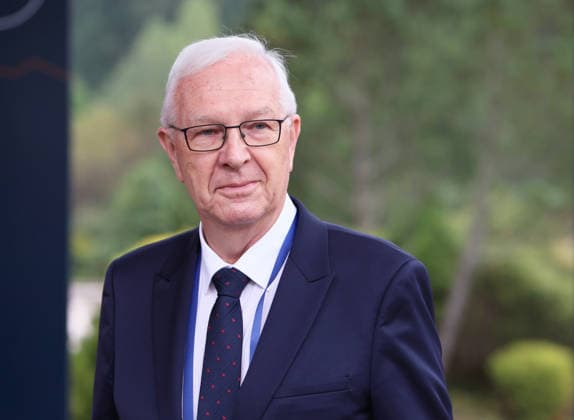 First Vice-President of the Senate of the Czech Republic Jiri Drahos attends the Carpathian 8 Summit in Ivano-Frankivsk region, Ukraine, September 18, 2026. On this day, President of Ukraine Volodymyr Zelenskyy announced the launch of a new format - the Carpathian Eight (C8) - comprising Austria, the Czech Republic, Hungary, Poland, Romania, Serbia, Slovakia, and Ukraine. (Photo by Yurii Rylchuk Ukrinform) Carpathian 8 Summit in western Ukraine  Copyright: xYuriixRylchukx