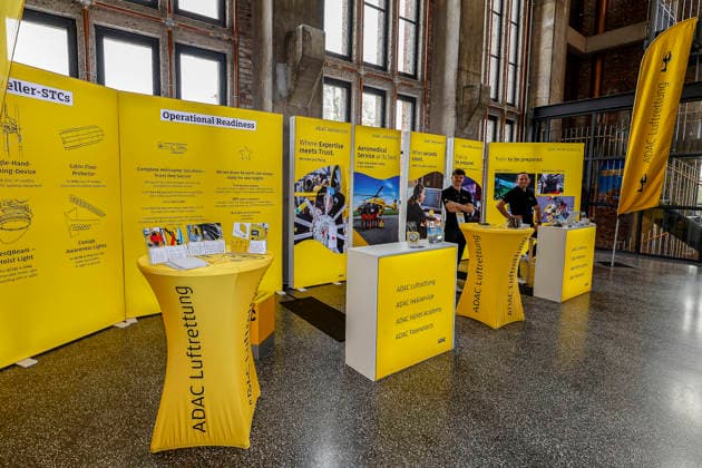 AirMed World Congress 2026 AirMed World Congress 2026 ADAC Exhibition Booth Munich Bergson Kunstkraftwerk Bavaria Germany