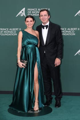 20th Anniversary Gala Of the Prince Albert II of Monaco Foundation - Photocall Mr. and Mrs. Romain Ciarlet, Director of FPA2, attending the Gala to 20th anniversary of Prince Albert II of Monaco Foundation at the Opera of Monte-Carlo, Monaco, on September 18, 2026. Photo by Jean-Charles Vinaj ABACAPRESS.COM Monaco  Copyright: xVinajxJean-Charles ABACAx