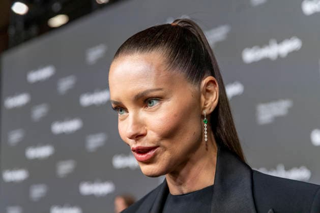 September 18, 2026, Madrid, Madrid, Spain: Brazilian supermodel ADRIANA LIMA speaks to the press during the closing party for MBFW Madrid at the Reina SofoÂ­a Museum on September 18, 2026, in Madrid, Spain. Madrid Spain  - ZUMAc312 20260918_zsp_c312_017 Copyright: xOscarxManuelxSanchezx