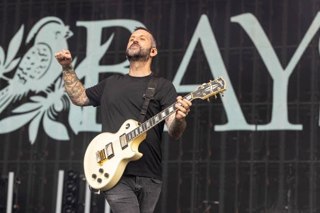 September 18, 2026, Chicago, Illinois, USA: ANTHONY RANERI of Bayside during Riot Fest Music Festival in Chicago, Illinois Chicago USA  - ZUMAs135 20260918_zap_s135_086 Copyright: xDanielxDeSloverx