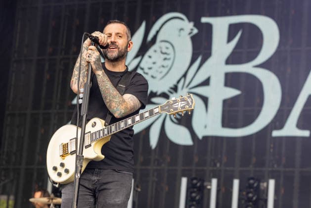 September 18, 2026, Chicago, Illinois, USA: ANTHONY RANERI of Bayside during Riot Fest Music Festival in Chicago, Illinois Chicago USA  - ZUMAs135 20260918_zap_s135_090 Copyright: xDanielxDeSloverx