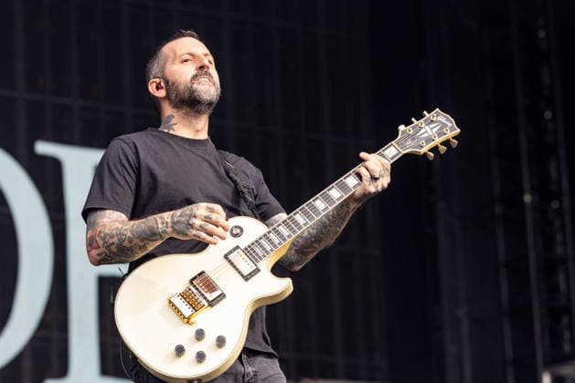 September 18, 2026, Chicago, Illinois, USA: ANTHONY RANERI of Bayside during Riot Fest Music Festival in Chicago, Illinois Chicago USA  - ZUMAs135 20260918_zap_s135_095 Copyright: xDanielxDeSloverx