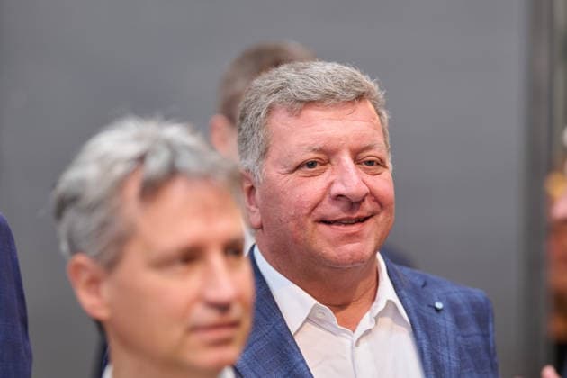 Freilassing, Germany, September 18, 2026 Rail Day 2026 at Lokwelt Freilassing Pictured: Christian Bernreiter, Bavarian Minister of State for Transportation and Member of the State Parliament, Lokwelt Freilassing, Bavaria Copyright: xFotostandx xWassmuthx