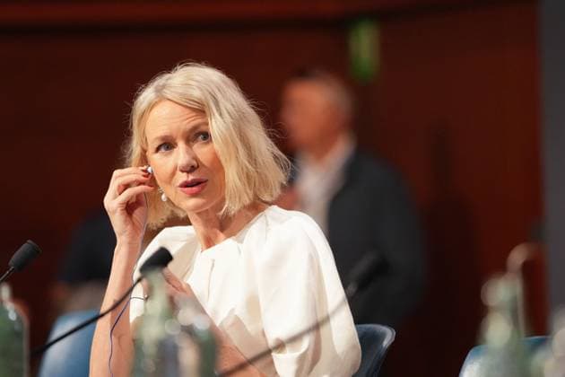 Naomi Watts Presents the Feature Film *The Housewife* at the San Sebastián Film Festival Actress Naomi Watts speaks to the media during the presentation of the film *The Housewife* as part of the 74th edition of the San Sebastián Film Festival, on September 19, 2026, in San Sebastián, Guipúzcoa, Basque Country, Spain. In addition to presenting the film, Watts received a Donostia Award at this year’s festival in recognition of her professional career. SEPTEMBER 19, 2026 San Sebastián, Guipúzcoa, Basque Country, Spain  Copyright: xUnanuex 7784986