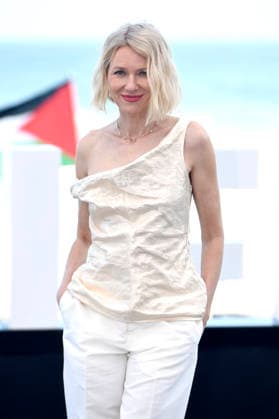 Naomi Watts at the photocall for the movie *The Housewife* at the 74th San Sebastián International Film Festival (Festival Internacional de Cine de San Sebastián) on the Kursaal Terrace in San Sebastián, September 19, 2026 Foto:xC.xNiehausx xFuturexImagex housewife_6915
