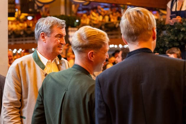 Dr. Markus Söder, Minister-President of the Free State of Bavaria, Oktoberfest Opening Ceremony 2026 in Munich, September 19, 2026, Munich, Bavaria, Germany Copyright: xkolbert-press UlrichxGamelx