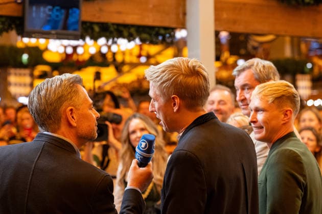 Dominik Krause, Mayor of Munich, in an interview with BR; Oktoberfest Opening 2026 in Munich; September 19, 2026, Munich, Bavaria, Germany Copyright: xkolbert-press UlrichxGamelx