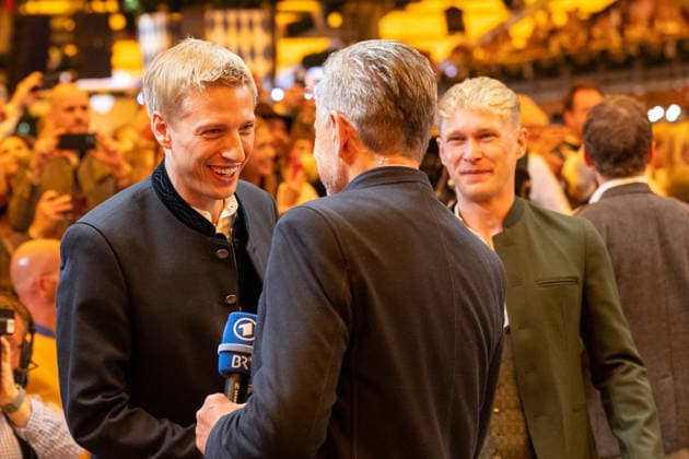 Dominik Krause, Mayor of Munich, in an interview with BR; Oktoberfest 2026 Opening in Munich, September 19, 2026, Munich, Bavaria, Germany Copyright: xkolbert-press UlrichxGamelx