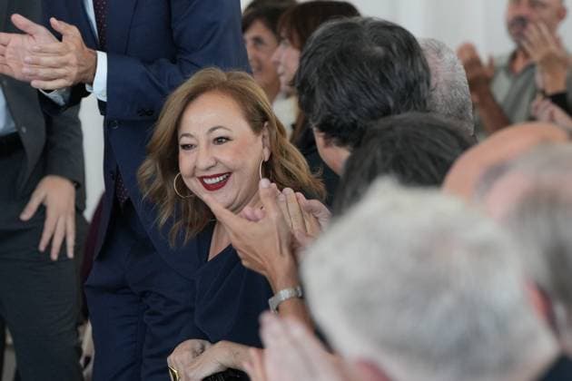 Carmen Machi, 2026 National Film Award Winner Actress Carmen Machi during the National Film Award ceremony on September 19, 2026, in San Sebastián, Guipúzcoa, Basque Country, Spain. The National Film Award, presented as part of the San Sebastián Film Festival, recognizes the most outstanding contribution to Spanish cinema, as demonstrated primarily through a work released to the public or professional work carried out during the year 2025, or, in duly justified exceptional cases, it is awarded in recognition of a professional career. SEPTEMBER 19, 2026 San Sebastián, Guipúzcoa, Basque Country, Spain  Copyright: xUnanuex 7785400