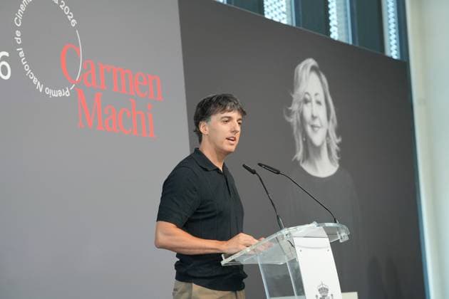Carmen Machi, 2026 National Film Award Screenwriter Diego San José during the National Film Award ceremony on September 19, 2026, in San Sebastián, Guipúzcoa, Basque Country, Spain. The National Film Award, presented as part of the San Sebastián Film Festival, recognizes the most outstanding contribution to Spanish cinema, as demonstrated primarily through a work made public or professional work carried out during the year 2025, or, in duly justified exceptional cases, it is awarded in recognition of a professional career. SEPTEMBER 19, 2026 San Sebastián, Guipúzcoa, Basque Country, Spain  Copyright: xUnanuex 7785444