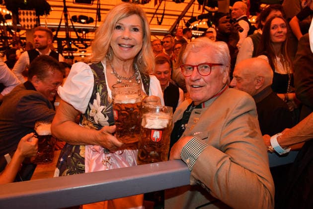 Marianne and Michael Wiesn Opening 2026 Theresienwiese Schottenhammel Festzelt Oktoberfest Munich September 19, 2026