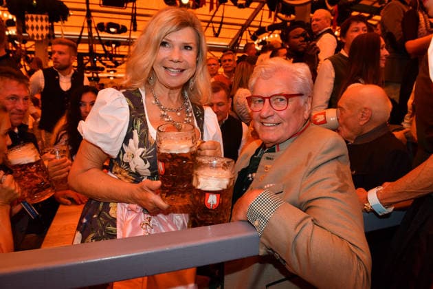 Marianne and Michael Wiesn Opening 2026 Theresienwiese Schottenhammel Festzelt Oktoberfest Munich September 19, 2026