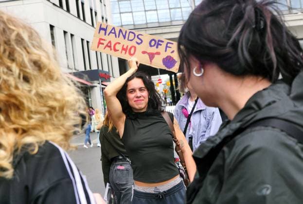 September 19, 2026, Berlin, Germany: What the Fuck Alliance rally for sexual self-determination and the repeal of ß 218
