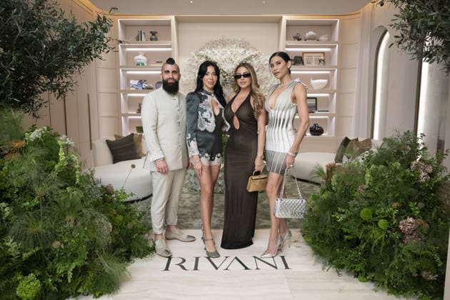 Celebrities attend the Rivani Grand Opening in Miami Featuring: Robert Rivani, Krystal Rivani, Larsa Pippen & Michelle Pooch Where: Miami, Florida, United States When: 18 Sep 2026 Credit: Seth Browarnik INSTARimages EDITORIAL USE ONLY. NOT FOR USE BY NEWSPAPERS BASED IN THE UK. Copyright: xx instar56034801