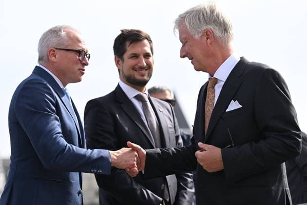 King Philippe is taking part in the Fêtes de Wallonie NAMUR, BELGIUM - SEPTEMBER 19 : King Philippe is taking part in the Fêtes de Wallonie, at which Flanders is, for the first time, the guest of honour (meeting the public, visiting the stalls, watching folk groups and attending the official Fêtes de Wallonie ceremony at the Théâtre Royal in Namur) on September 19, 2026 in Namur, Belgium, 19 09 2026 Namur Belgium  Copyright: xDidierxLebrunx