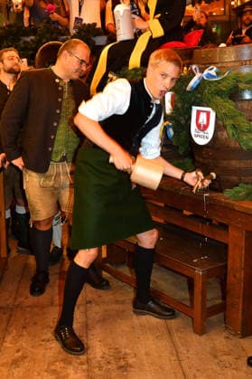 Dominik Krause at the opening of the 191st Oktoberfest in 2026 at the Schottenhamel Festzelt in Munich, September 19, 2026 Foto:xB.xInsingerx xFuturexImagex wiesnanstich_6909