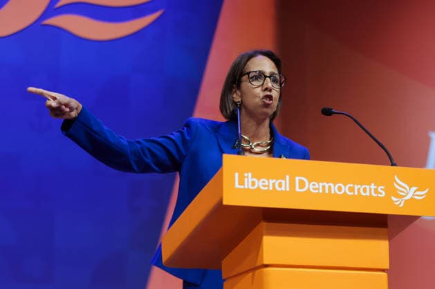 September 19, 2026, Brighton, East Sussex, UK: Brighton, UK. Liberal Democrat education spokesperson Munira Wilson speaks on the first day of the partyÃ¢â‚¬â ¢s autumn conference at the Brighton Centre, East Sussex. Brighton UK  - ZUMAl94_ 20260919_zaf_l94_084 Copyright: xDinendraxHariax