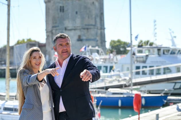 La Rochelle TV Fiction Festival 2026 Photocall September 19, 28th La Rochelle TV Fiction Festival 28th edition of the La Rochelle TV Fiction Festival Photocall for Triple je Arnaud Ducret and his wife Claire Francisci 459780 September 19, 2026 France  Copyright: xBarbaraxNeymanx xStarfacex STAR_459780_265