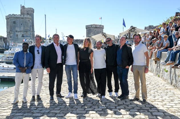 La Rochelle TV Fiction Festival 2026 Photocall September 19, 28th La Rochelle TV Fiction Festival 28th edition of the La Rochelle TV Fiction Festival Photocall for Triple je Arnaud Ducret, Sabrina Marteelo, Julien Boisselier, Kody Kim 459780 September 19, 2026 France  Copyright: xBarbaraxNeymanx xStarfacex STAR_459780_267