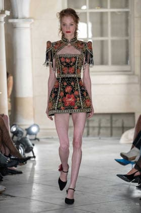 Annie s Spring Summer 2027 at London Fashion Week A model walks the runway during the Annie s Spring Summer 2027 show at London Fashion Week, London, UK, 18 September 2026., Credit:RAY LEUNG Raymond Leung Avalon UK, London  Copyright: xRAYxLEUNGx xRaymondxLeungx xAvalonx 1136411195