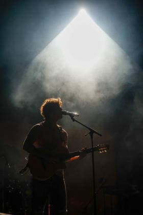 Guitarricadelafuente Concert at the Festival B in Barcelona The artist Guitarricadelafuente during his performance at the Festival B, at the Parc del Fòrum, on September 19, 2026, in Barcelona, Catalonia, Spain. Álvaro Lafuente Calvo, known professionally as Guitarricadelafuente, is a singer-songwriter, guitarist, and actor. This is one of the main performances on the closing day of Festival B, featuring part of the repertoire from his latest album, *Spanish Leather* SEPTEMBER 19, 2026 CATALONIA CONCERT MUSIC GUITARRICA ÁLVARO LAFUENTE CALVO MUSICIAN SINGER-SONGWRITER ACTOR CULTURE Kike Rincó Barcelona Catalonia Barcelona Catalonia Spain  Copyright: xKikexRinconx 7787096