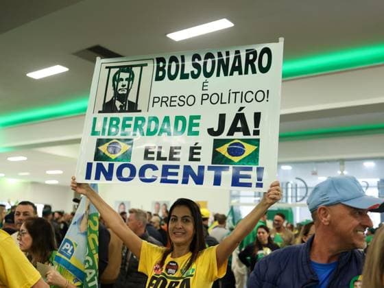 RECORD DATE NOT STATED Comicio Flavio Bolsonaro em Chapeco CHAPECO (SC), September 19, 2026 POLITICS CAMPAIGN Presidential candidate Flavio Bolsonaro visits the city of Chapeco, Santa Catarina, to campaign at the Plinio Arlindo de Nez Culture and Events Center this Saturday afternoon (19). IMAGO Isabela da Silva Santa Catarina Brasil Copyright: xIsabelaxdaxSilvax