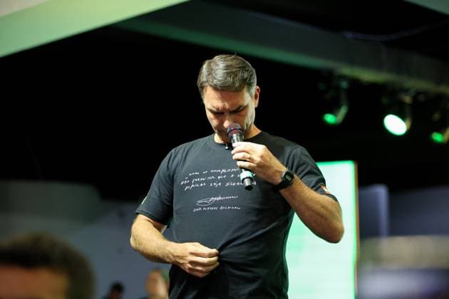 RECORD DATE NOT STATED Comicio Flavio Bolsonaro em Chapeco CHAPECO (SC), September 19, 2026 POLITICS CAMPAIGN Presidential candidate Flavio Bolsonaro visits the city of Chapeco, Santa Catarina, to campaign at the Plinio Arlindo de Nez Culture and Events Center this Saturday afternoon (19). IMAGO Isabela da Silva Santa Catarina Brasil Copyright: xIsabelaxdaxSilvax