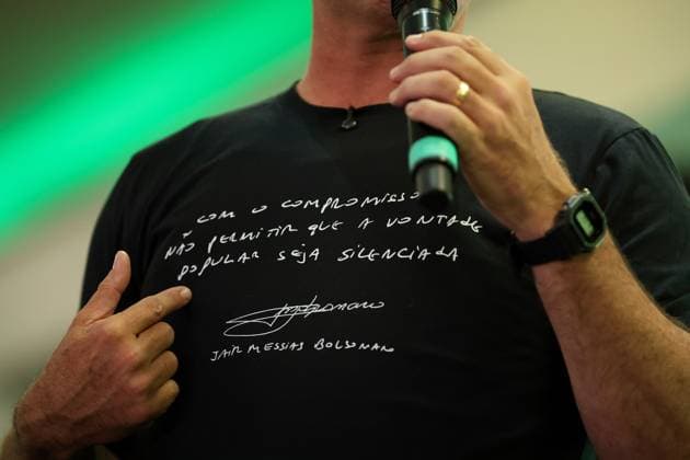 RECORD DATE NOT STATED Comicio Flavio Bolsonaro em Chapeco CHAPECO (SC), September 19, 2026 POLITICS CAMPAIGN Presidential candidate Flavio Bolsonaro visits the city of Chapeco, Santa Catarina, to campaign at the Plinio Arlindo de Nez Culture and Events Center this Saturday afternoon (19). IMAGO Isabela da Silva Santa Catarina Brasil Copyright: xIsabelaxdaxSilvax