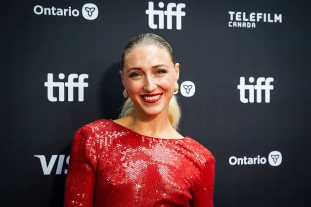 September 19, 2026, Toronto, On, Canada: Piper Gilles is pictured on the red carpet for Run Terry Run at the Toronto International Film Festival in Toronto, on Saturday, Sept. 19, 2026. Toronto Canada  - ZUMAc35_ 20260919_zaf_c35_086 Copyright: xLauraxProctorx